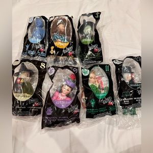 Lot of 7 Madame Alexander McDonald’s Happy Meal Wizard of Oz Dolls 2008 new